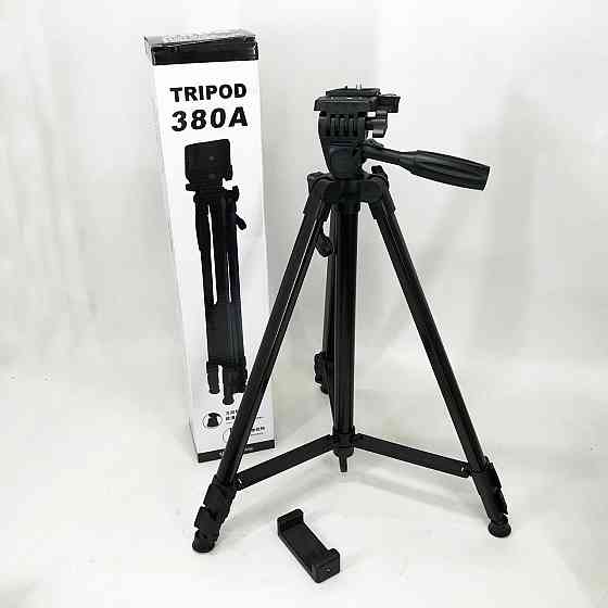 Штатив для съемки с телефона TriPod 380A 0.50-1.35м, Штатив для монокуляра, Штатив ZE-926 для блоггера Киев