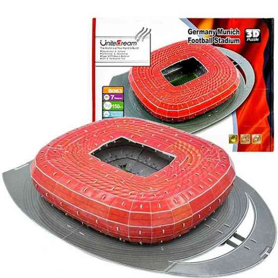 Пазлы 3D стадион Альянц Арена. модель 