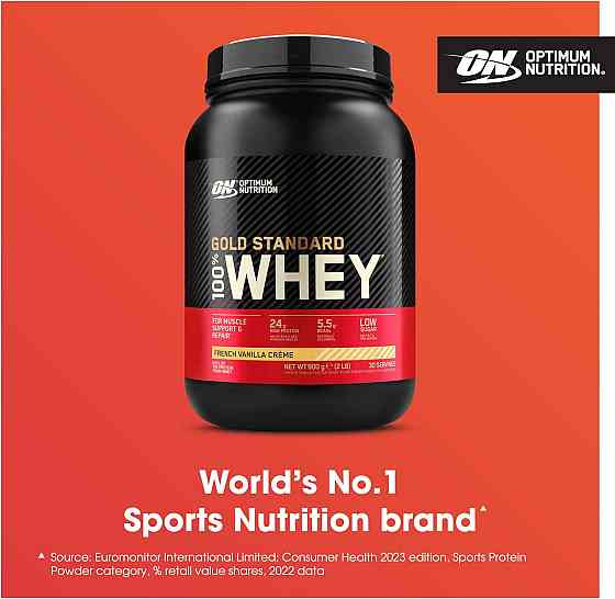 100% Whey Gold Standard  908 gram ( French Vanilla) Луцк