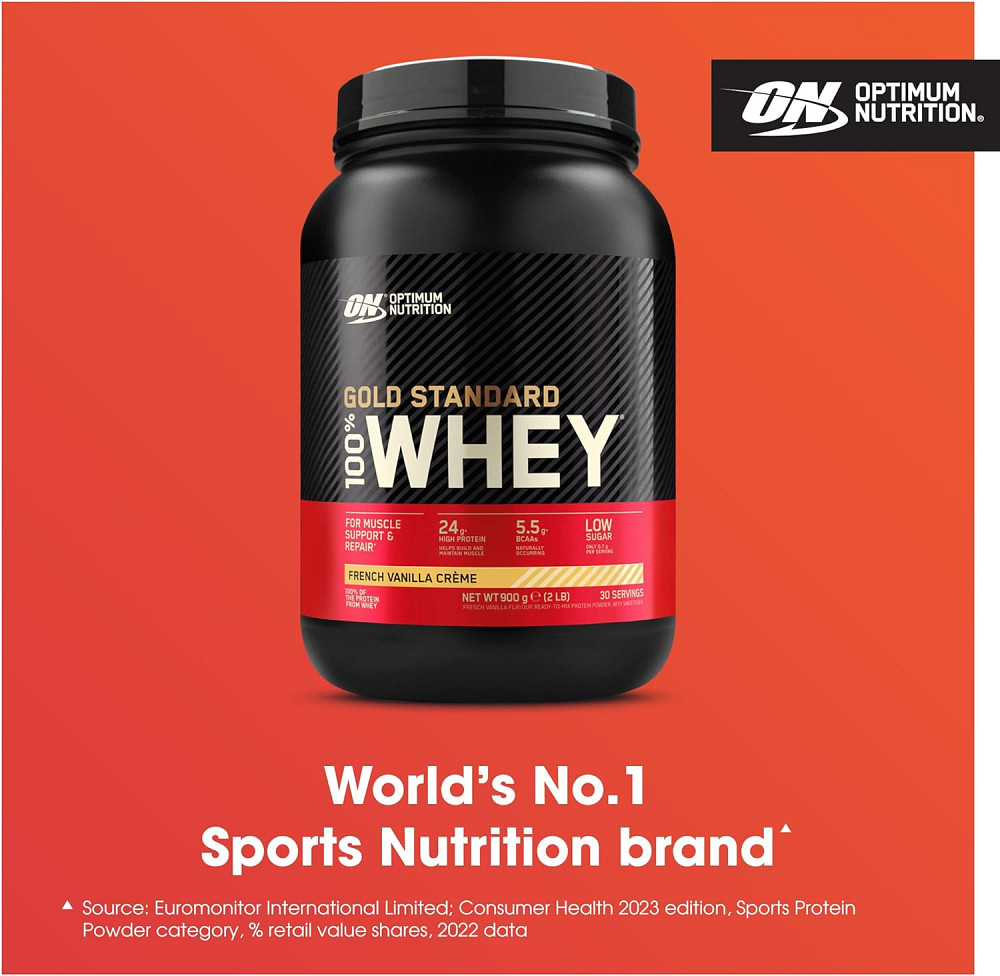 100% Whey Gold Standard  908 gram ( French Vanilla) Луцк - изображение 3