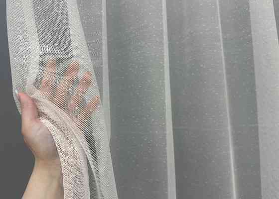 Тюль VR-Textil 1669т Жакард Білий 250х270 см (42-1107) Київ