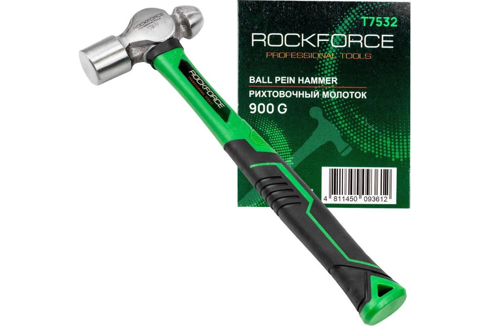 Молоток рихтувальний 900 г ROCKFORCE RF-T7532 Одеса - фото 1