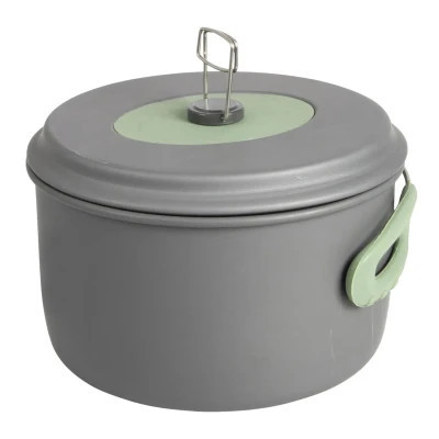 Набір туристичного посуду Bo-Camp Explorer XL Hard Anodized 4 предмети Сірий/Зелений (2200249) Вінниця - фото 9