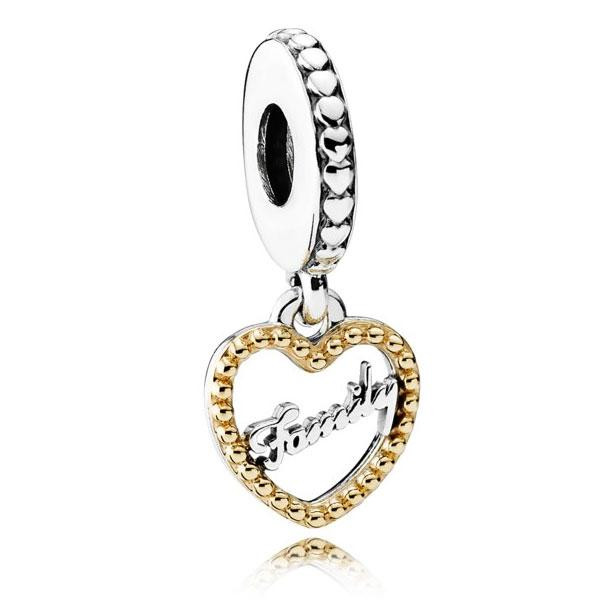 Серебряный шарм Пандора  