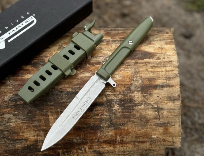 Нож охотничий Ext. Ratia 333 Green Днепр - изображение 7