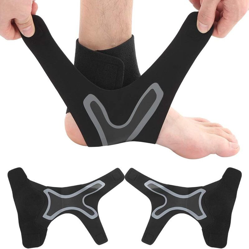 Фіксатор для гомілковостопного суглоба Heal (Чорний) Николаев - изображение 8