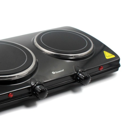 Настільна склокерамічна плитка інфрачервона Domotec MS-5852 2кф 2100Вт Чорний 6814 Одеса - фото 4