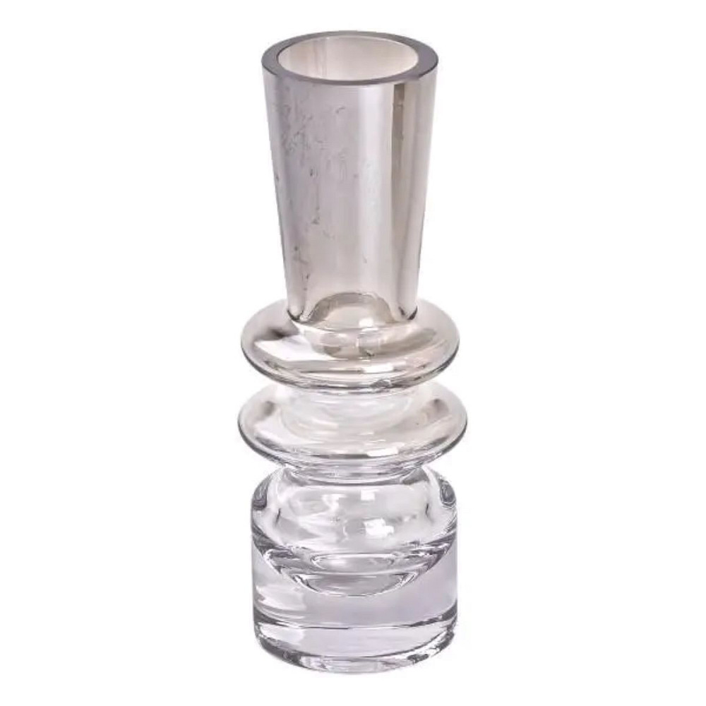 Flower Season Ваза скляна декоративна 19.5 см у скандинавському стилі для квітів та інтер'єру 2 Коломия - фото 1