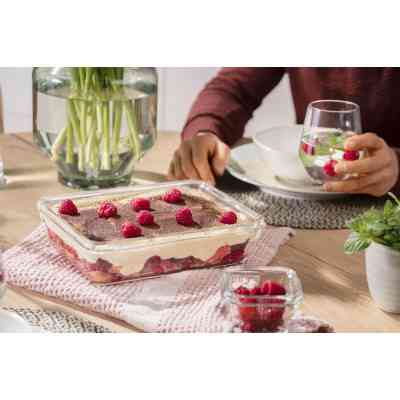 Харчовий контейнер Tefal Masterseal Glass Red 2 л (N1041110) Вінниця