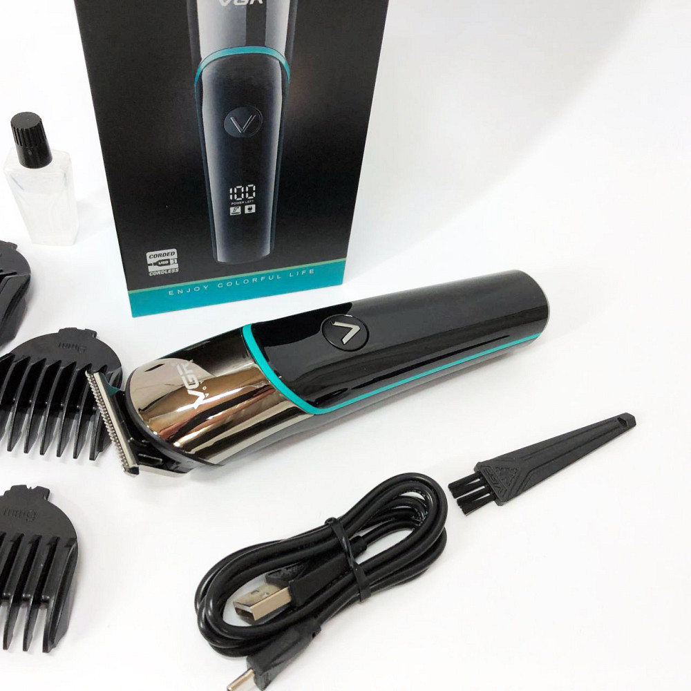 Моющаяся машинка для стрижки VGR, Классная машинка для стрижки волос Электронная NJ-15 Львов - изображение 19