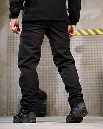 Тактичні штани софтшел REGION чорні ВТ7624 Одеса