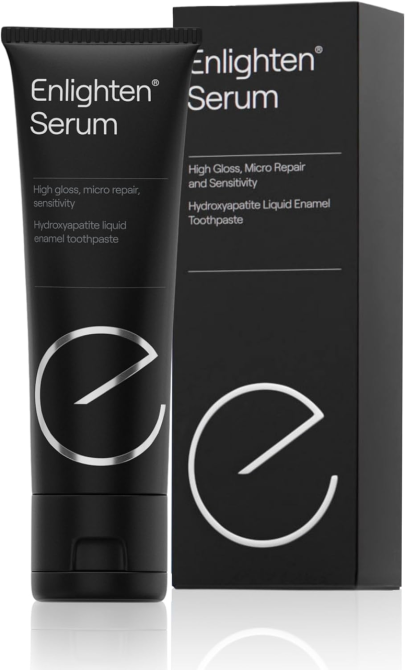 Зубна паста Enlighten Serum для чутливих зубів 75 мл | Відновлення емалі, гідроксиапатит, захист від карієсу, м'ята Київ - фото 2