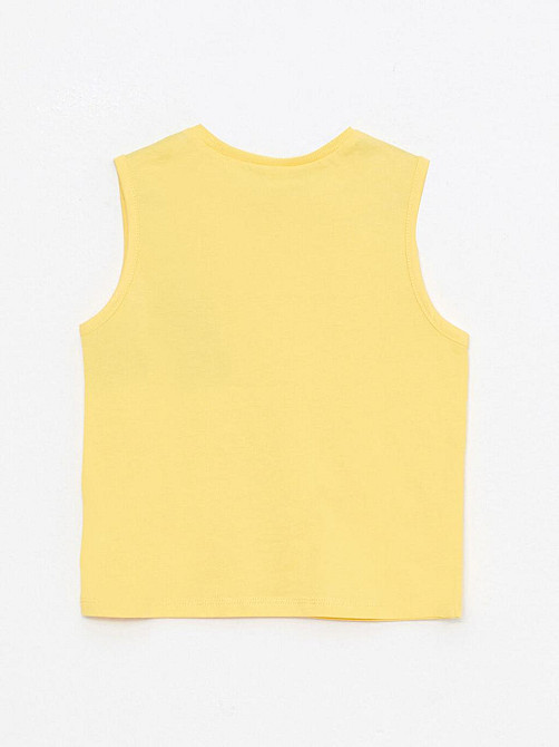 Дитяча Літня Майка з принтом (Palm Beach) для Хлопчика LC Waikiki Жовта 9-12 міс (74-80см) Київ - фото 4