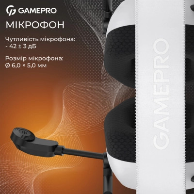 Наушники GamePro Genesis Mercury Pro 3-Mode White (HSW120W) Винница - изображение 7