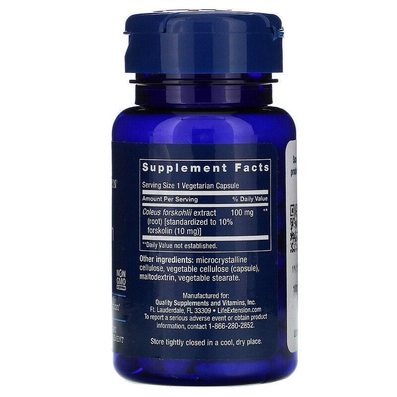 Форсколін Life Extension Forskolin10 мг 60 капс Київ - фото 2