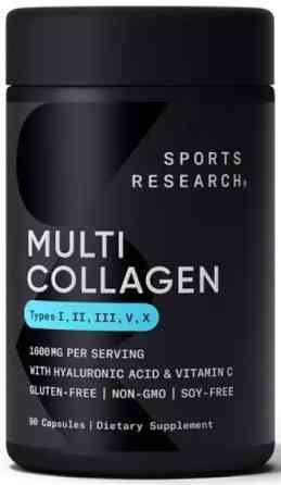 Коллаген Sports ResearchMulti Collagen Complex 90 капсул Киев