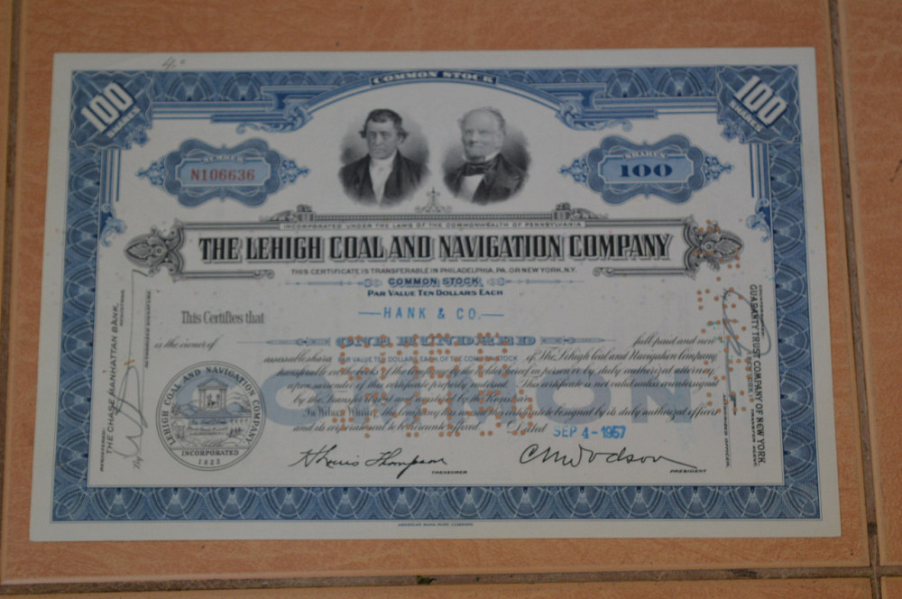 Акция. США. 1957 год №6636 (Б-1) Полтава - изображение 1