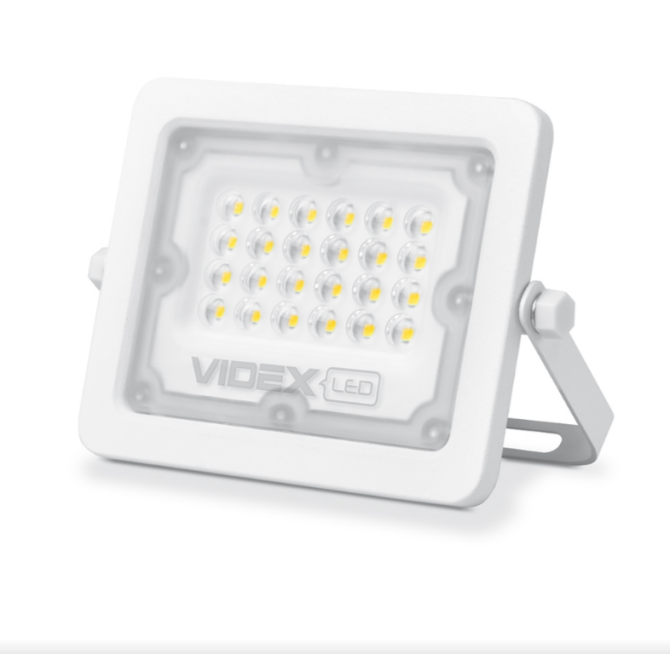 LED Прожектор 20W 5000К 220V білий VL-F2e-205W Videx Житомир - фото 3
