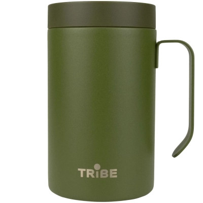 Термокружка Tribe Adventure Mug 450 мл olive (T-FA-0032-olive) Вінниця - фото 1