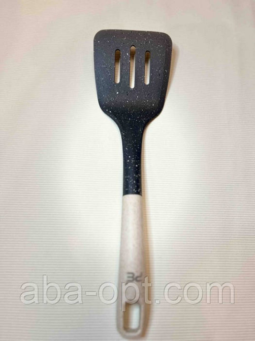 Лопатка з прорізами пластикова Грей L 32 см (шт) Одеса - фото 1