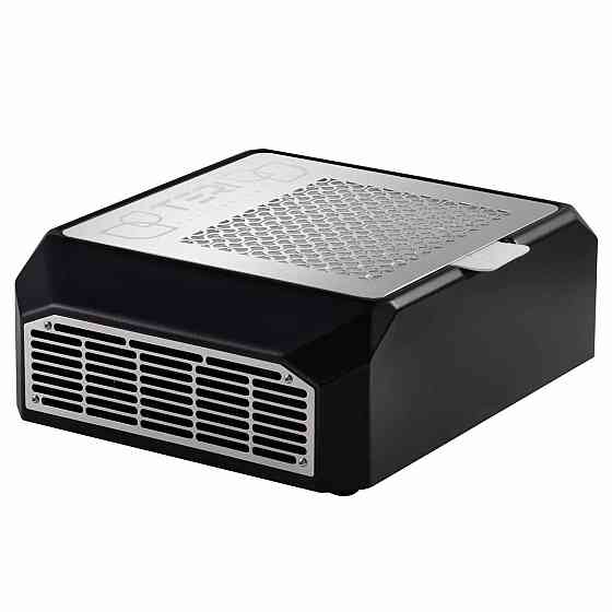 Настольная маникюрная вытяжка Teri Diamond черная (решетка металлик) Киев