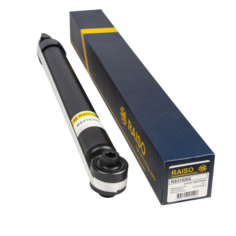 Амортизатор задній Raiso (Швеція) VW Golf VII/Passat B8, Гольф 7/Пассат Б8 12- #RS318202 UAYOTHW22 Ковель - фото 1