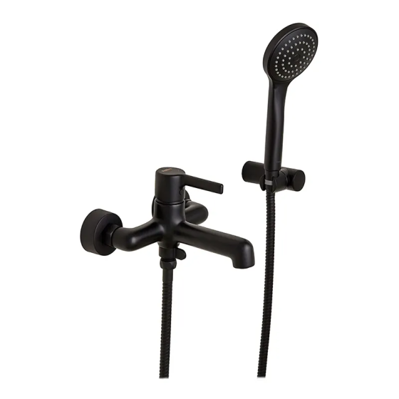 Змішувач для ванни Haiba Markus 009 Euro Black   ( HB3975 ) 25888 Харків