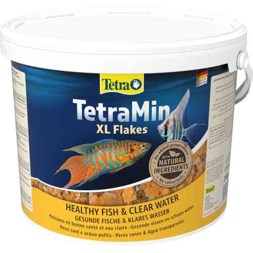 Корм сухой Tetra Min XL Flakes для аквариумных рыбок в хлопьях 10 л/2,1 кг Киев