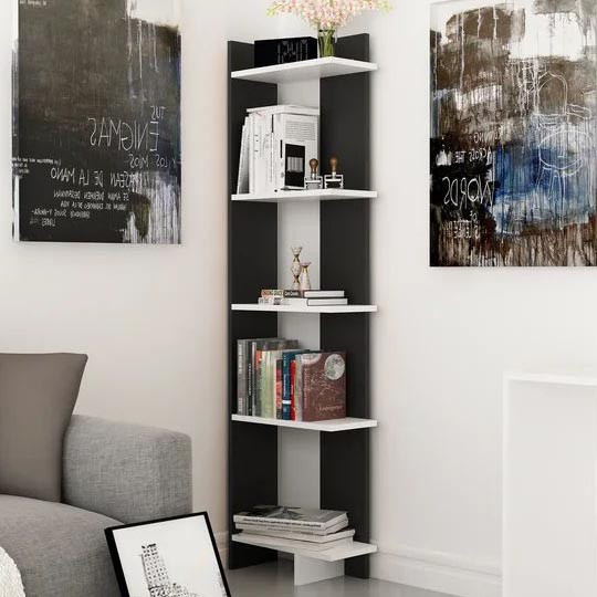 Стелаж кутовий "Мілвертон" венге-зефір Миколаїв - фото 2