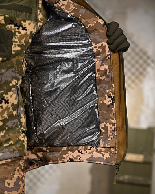 Зимний тактический костюм NEPTUN 5в1 пиксель  ПП8170 Одесса - изображение 6