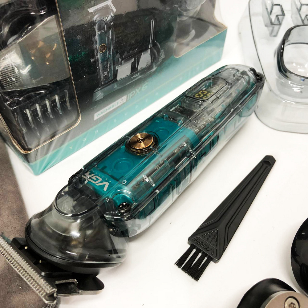 Профессиональная машинка для стрижки волос и бороды VGR Беспроводная машинка для стрижки дома VM-60 Львов - изображение 3