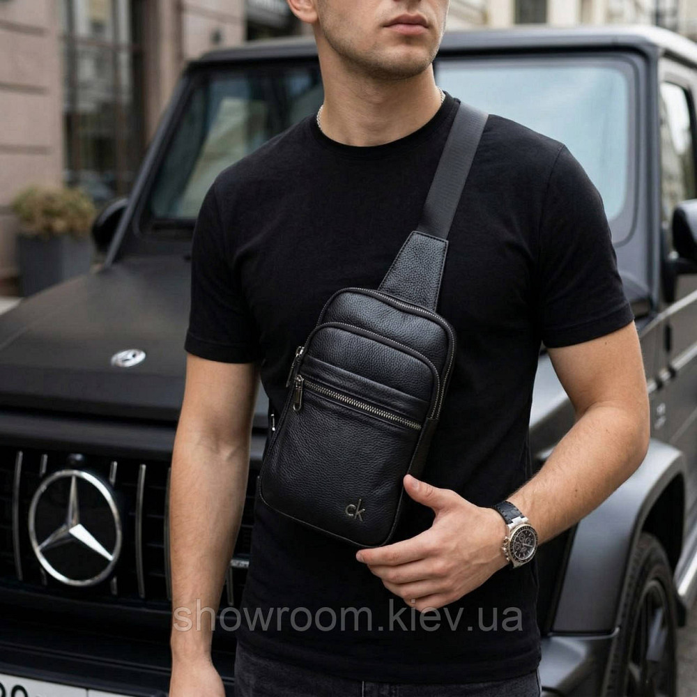 Чоловіча сумка на груди (слінг), бананка, барсетка Ск (0440) Київ - фото 7