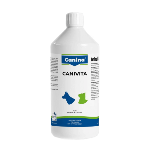 Вітамінізований тонік Canina Canivita для котів та собак, зі швидким ефектом, універсальний, 1 л Вінниця