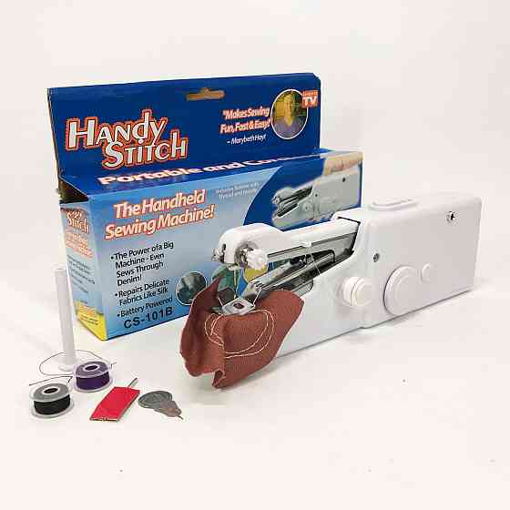 Міні-машинка швейна дитяча, Ручна швейна машинка, Швейні машини з батарейками, Машинка для шиття дитяча UO-70 Івано-Франківськ