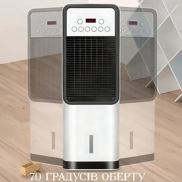 Напольный кондиционер и обогреватель 3 в 1 DOMOTEC MS-1668, охлаждение, обогрев, увлажнение, пульт. Одесса - изображение 4