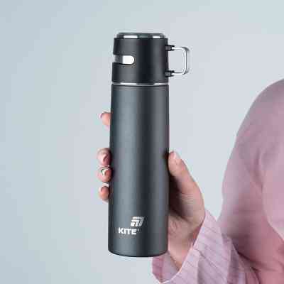Термос Kite 500 мл чорний (K25-1224-1) Винница