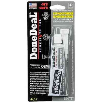 Герметик автомобільний Donedeal прокладок сірий 42,5г (DD6737) Вінниця