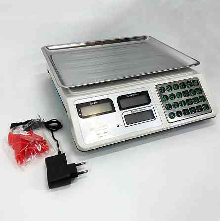 Качественные торговые весы 50 кг, Компактные весы для бизнеса для уличной торговли BN-16 Львов