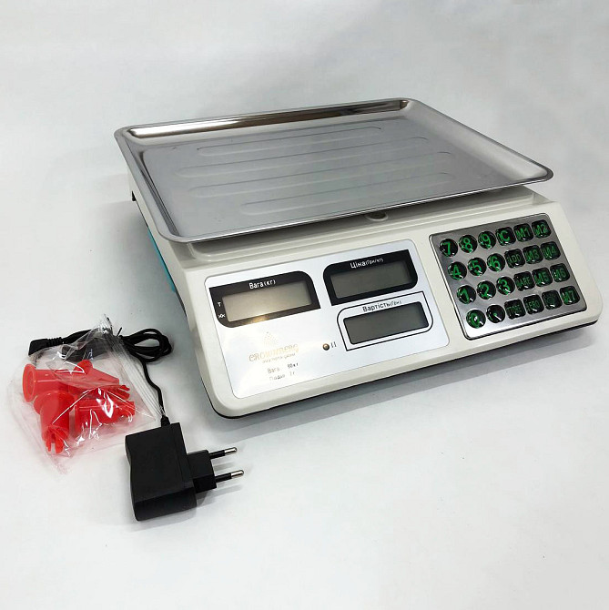 Качественные торговые весы 50 кг, Компактные весы для бизнеса для уличной торговли BN-16 Львов - изображение 6