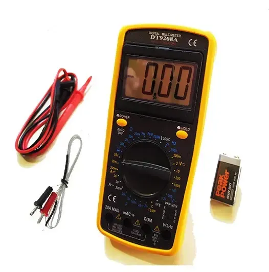 Цифровой тестер, мультиметр DT 9208A Коломыя - изображение 7