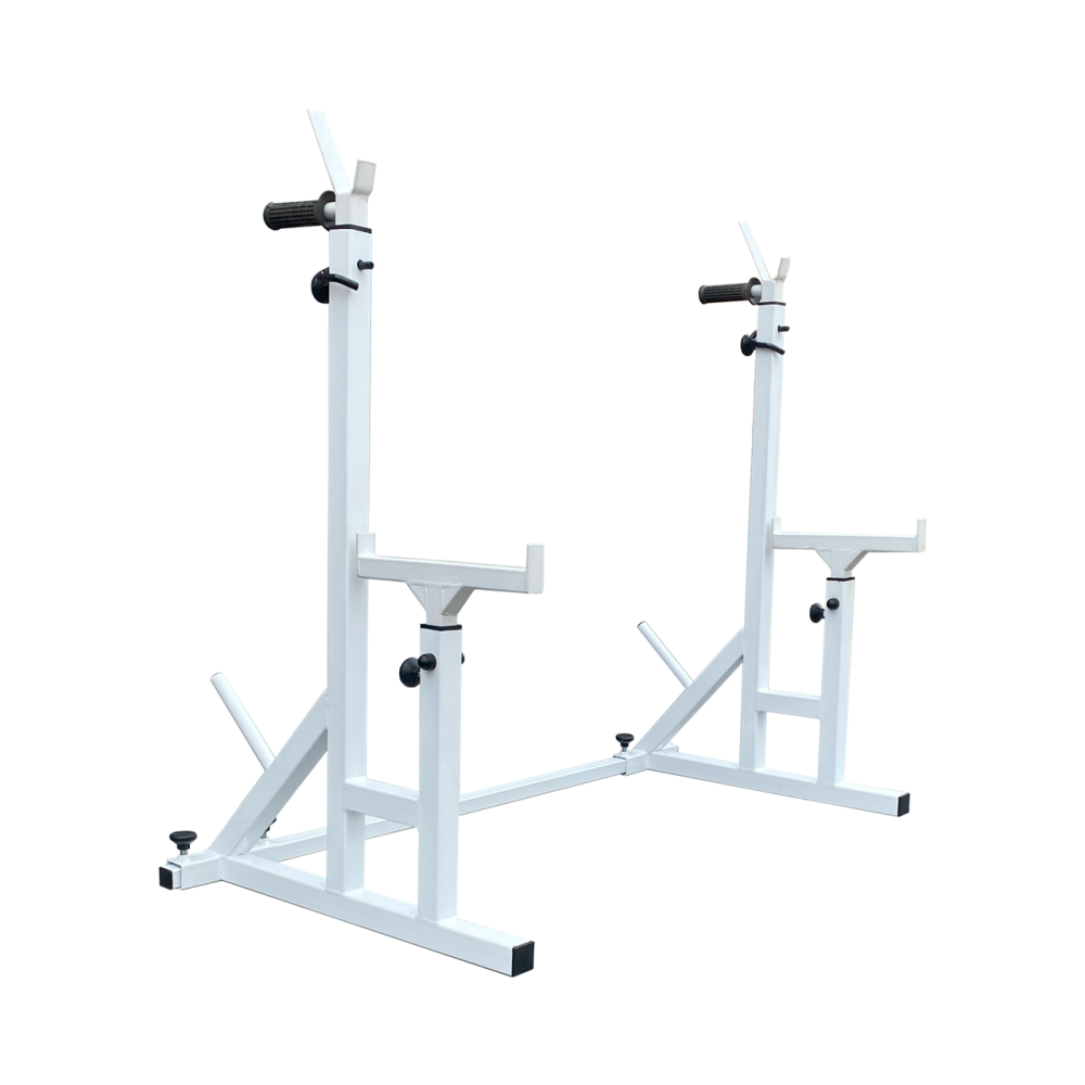 Регулируемые стойки под штангу со страховкой и брусьями Белые Киев - изображение 1