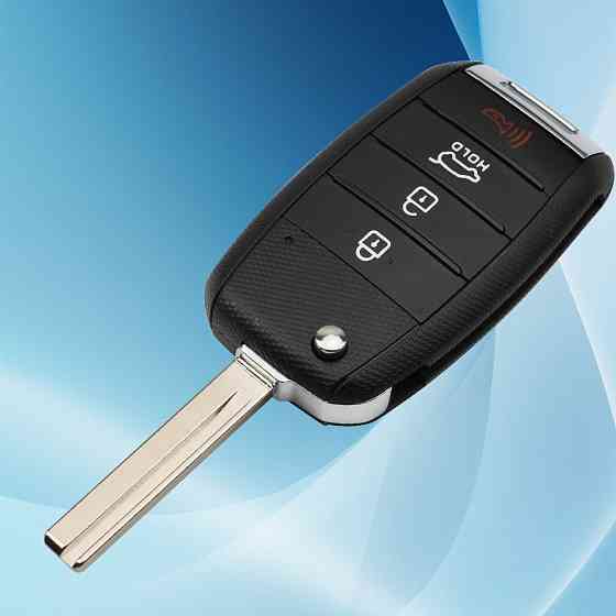 Ключ-брелок KIA з чотирма кнопками та лезвием TOY40 Київ