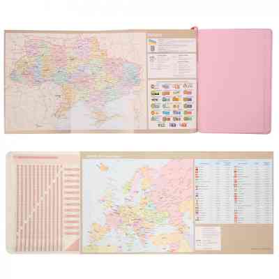 Тижневик Leo planner А5 датований 2026 "Chiara", твердий, рожевий, 368 сторінок (252686) Вінниця