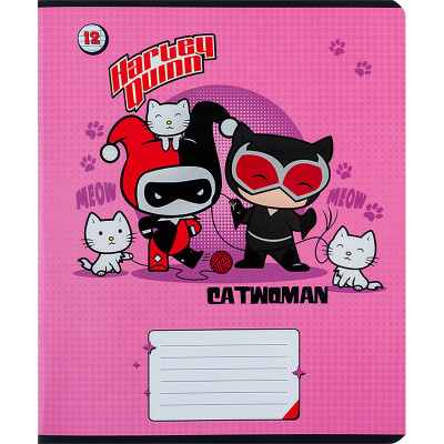 Зошит Kite DC Comics 12 аркушів, лінія (DC24-234) Вінниця - фото 3