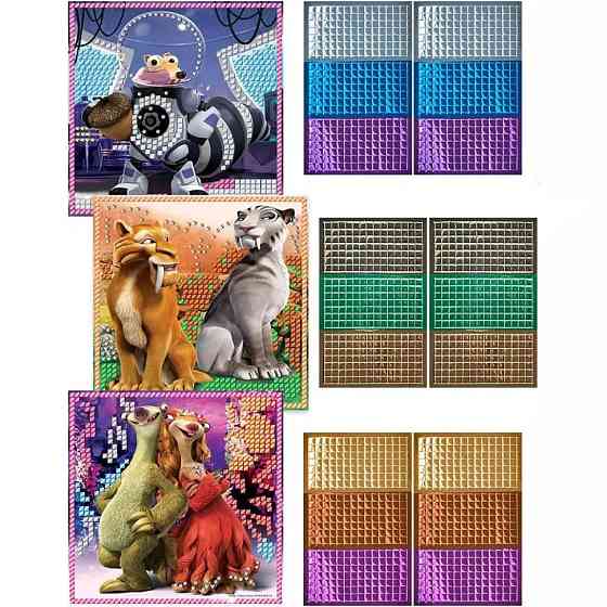 Дитяча мозаїка "Льодовиковий період" 3 в 1 KP-002 Вінниця