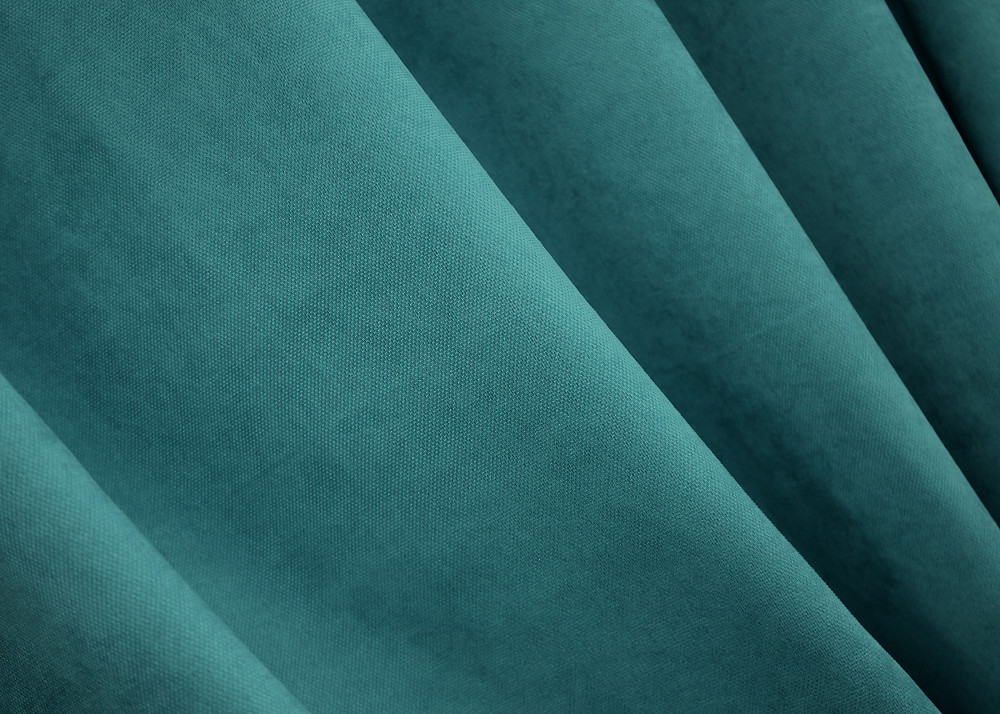 Комплект штор на люверсах VR-Textil Микровелюр Petek № 1492ш Бирюзовый 150х270 см 2 шт (37-0167) Киев - изображение 6