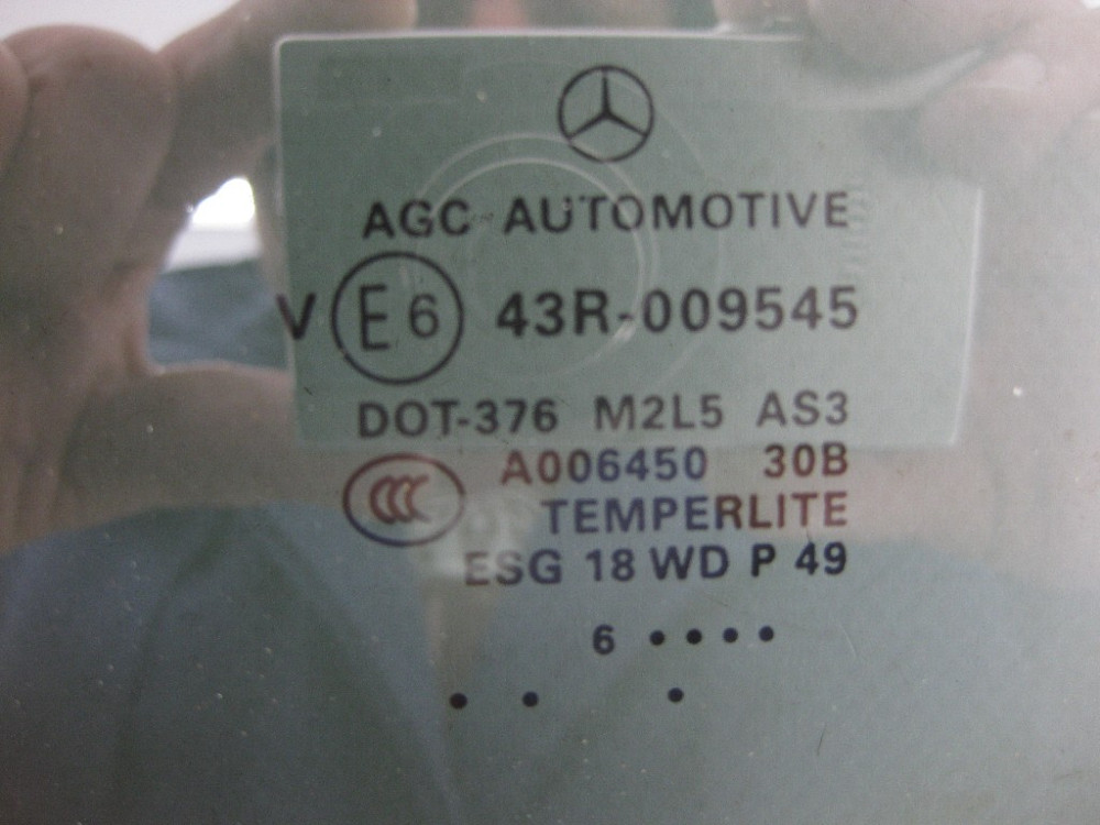 Mercedes-Benz  A1667352510 43R-009545 Скло задніх лівих дверей GL/GLS X166 Одеса - фото 5