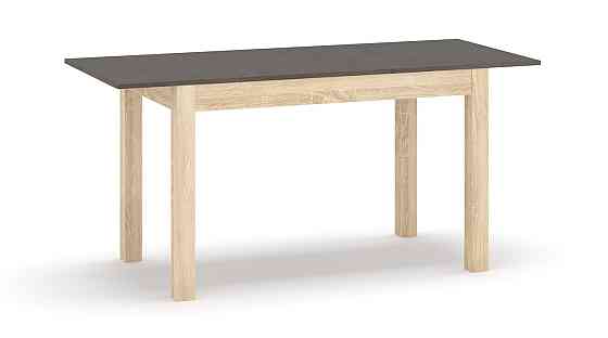 Кухонный стол раздвижной Наполеон Мебель-Сервис - Ривера трюфель + Дуб самоа Львов