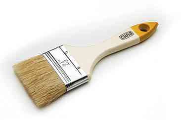 Пензель флейцовий мікс стандарт 2,5" СИЛА Рівне