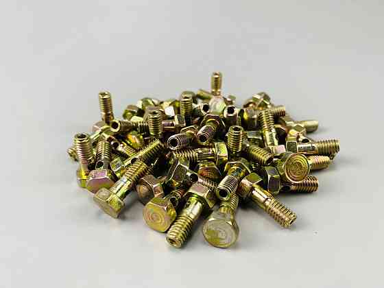 Болт-штуцер M 6 × 1 х 20 один отвір універсальний Мукачево